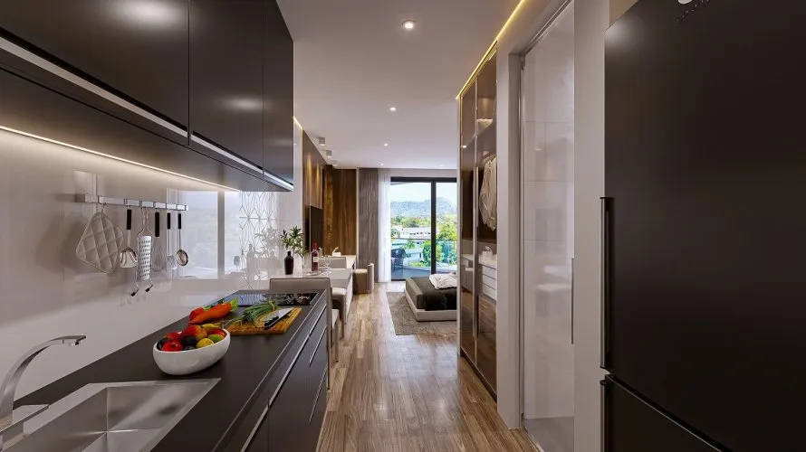 Condominio de 1 dormitorio en Rawai, Thailand No. 487 № 2