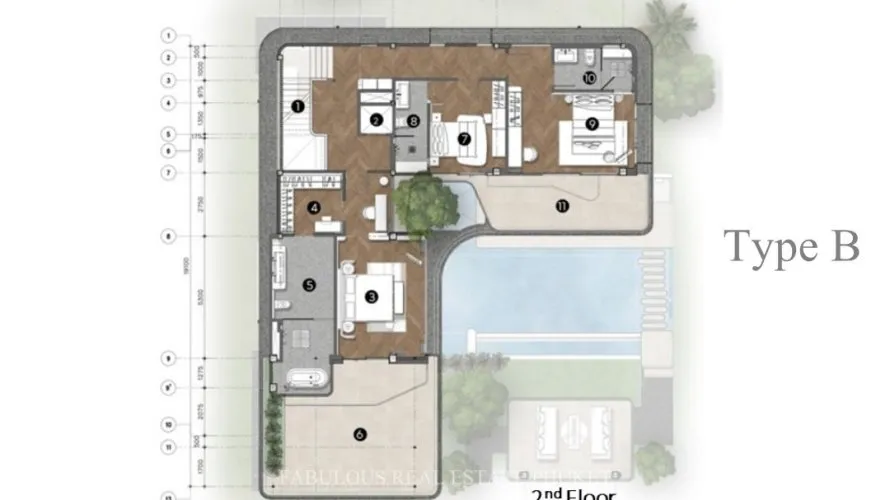 Chalet de 4 dormitorios en Rawai, Thailand No. 673 № 9