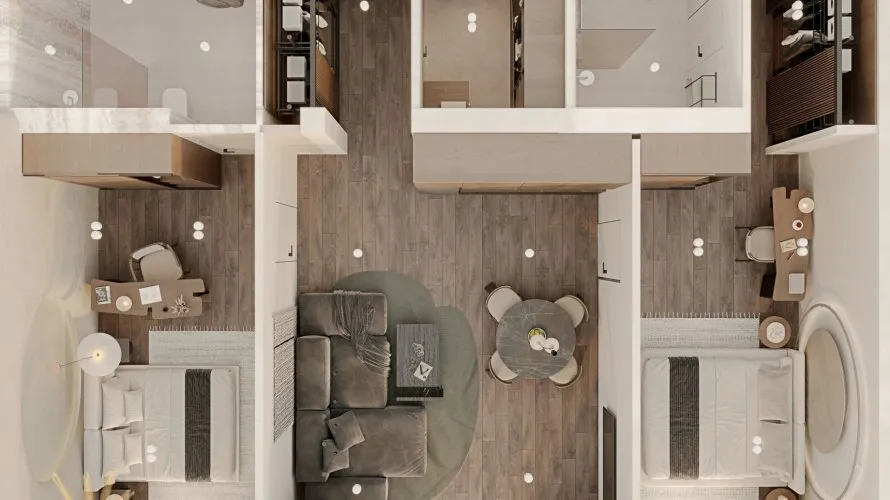 Appartement de 2 chambres à Rawai, Thailand No. 643 № 12