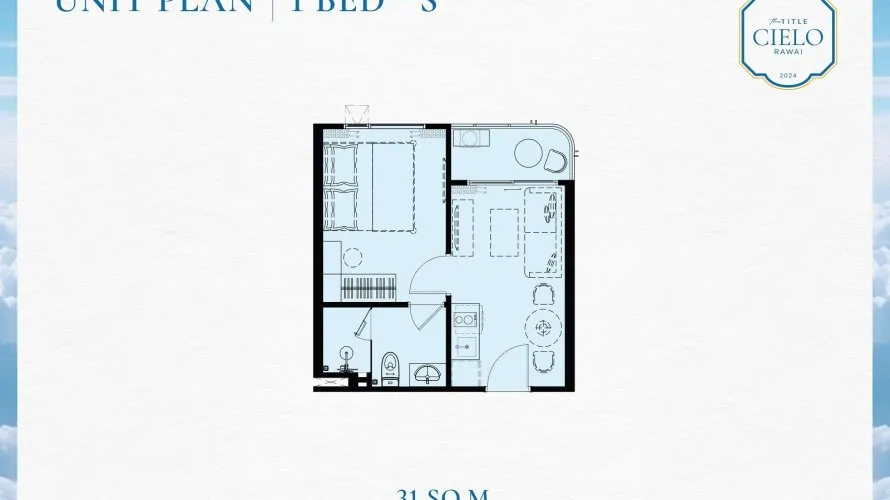 Condominium de 1 chambre à Rawai, Thailand No. 502 № 12