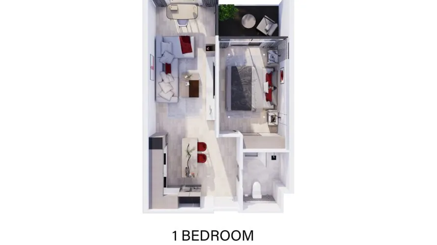 Appartement de Studio à Rawai, Thailand No. 177