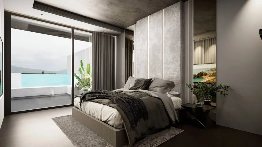 Пентхаус с 3 спальнями в Next Point Condominium, Раваи, Таиланде №249 № 2