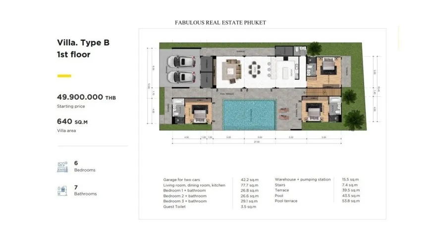 4 bedrooms villa for sale, Rawai, Thailand No. 675 № 8