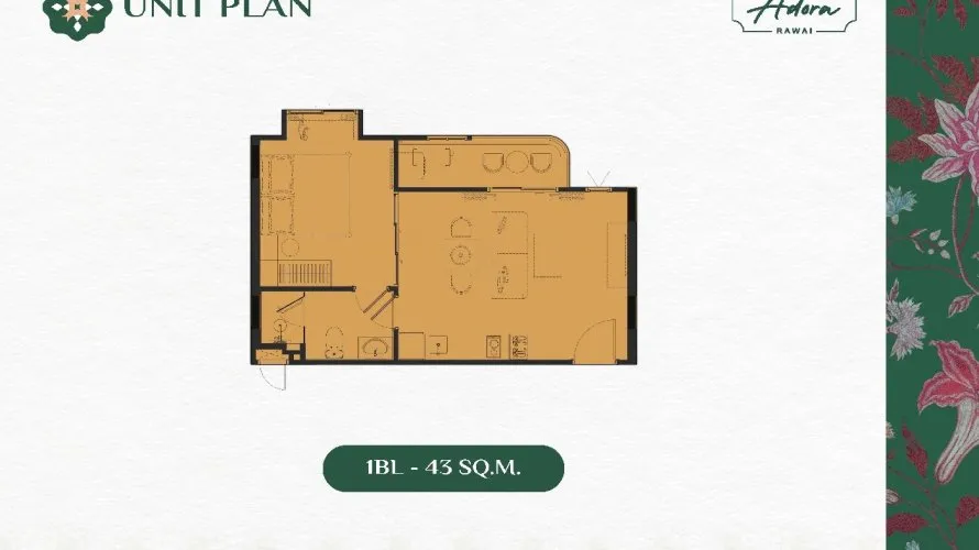 1 bedroom condominium for sale, Rawai, Thailand No. 592 № 18