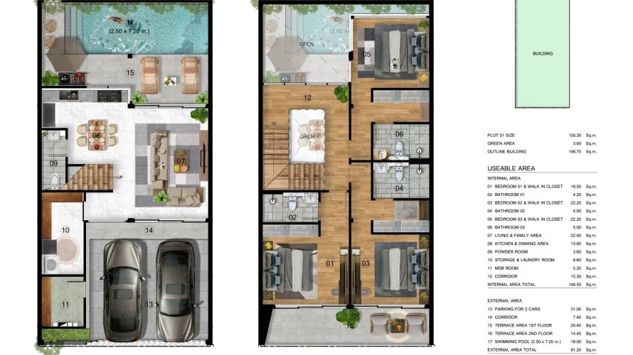 3 bedrooms townhouse for sale, Rawai, Thailand No. 483 № 8