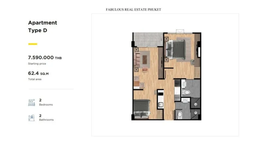 1 bedroom condominium for sale, Rawai, Thailand No. 674 № 9