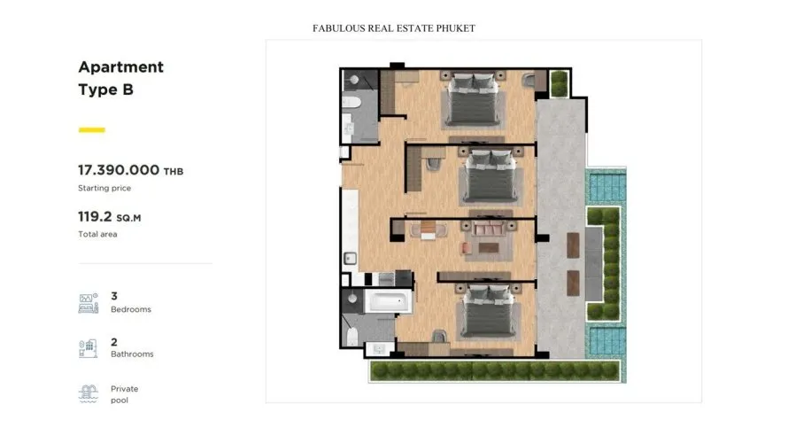 1 bedroom condominium for sale, Rawai, Thailand No. 674 № 11