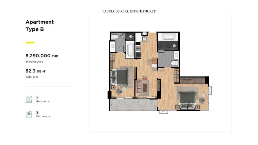 2 bedrooms condominium for sale, Rawai, Thailand No. 676 № 10