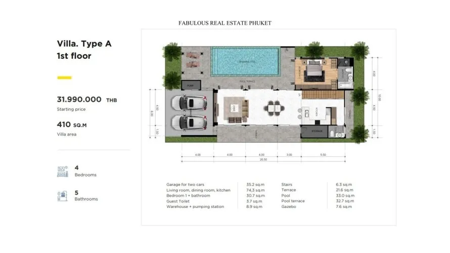 4 bedrooms villa for sale, Rawai, Thailand No. 675 № 10