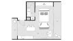 1 bedroom Condominium floor plan «Essence » in Essence