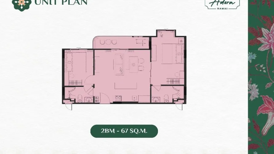 2 bedrooms condominium for sale, Rawai, Thailand No. 590 № 26