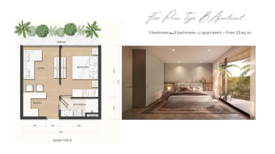 1 bedroom condominium for sale, Rawai, Thailand No. 597 № 14
