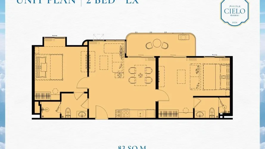 2 bedrooms condominium for sale, Rawai, Thailand No. 495 № 17