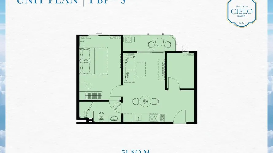 1 bedroom condominium for sale, Rawai, Thailand No. 499 № 12
