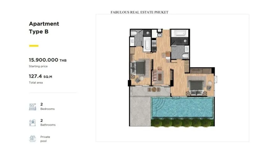 2 bedrooms condominium for sale, Rawai, Thailand No. 676 № 11